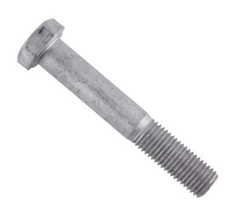 Galvanised Hex Bolt Assembly CE Half Thread